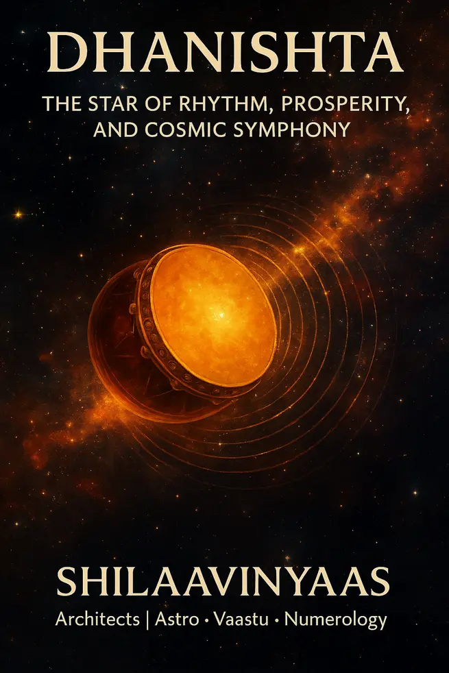 Dhanishta Nakshatra – The Star of Rhythm, Prosperity, and Cosmic Symphony (Nakshatra-23)