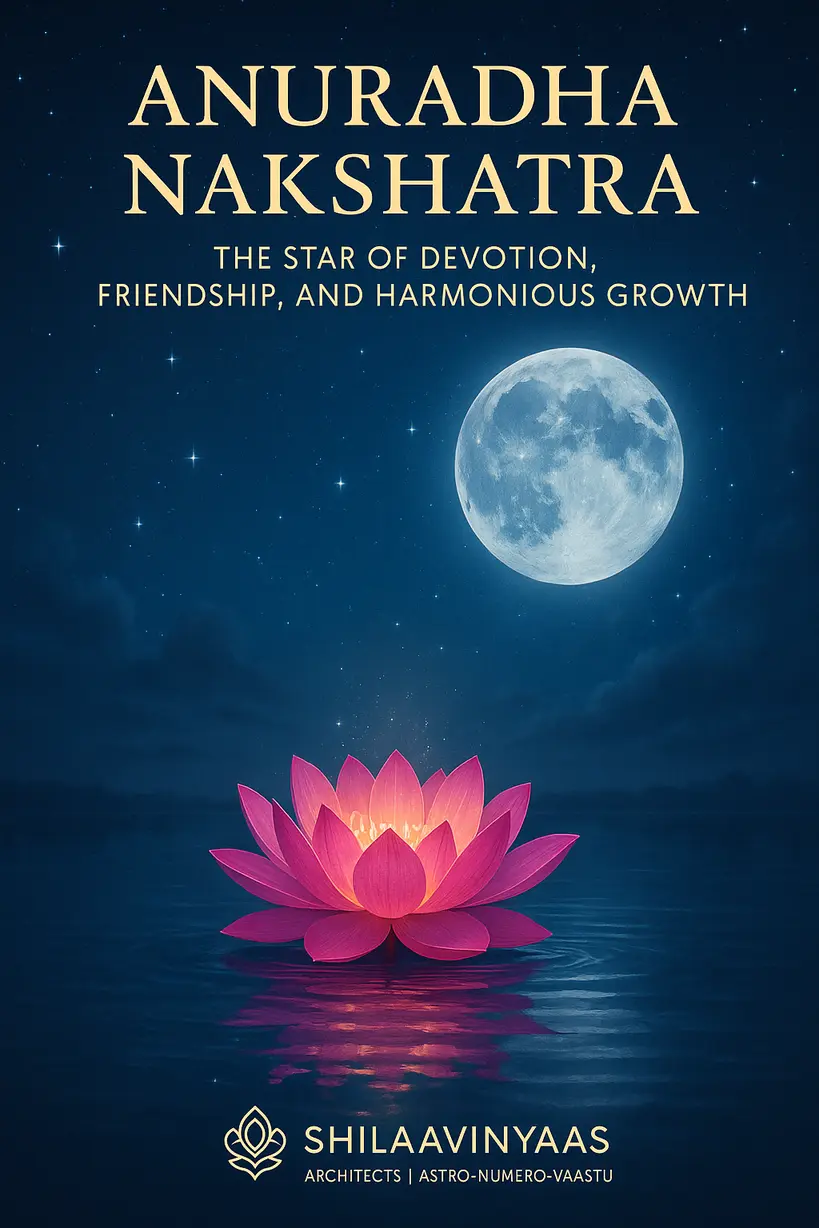 Anuradha Nakshatra – The Star of Devotion, Friendship, and Harmonious Growth (Nakshatra-17)