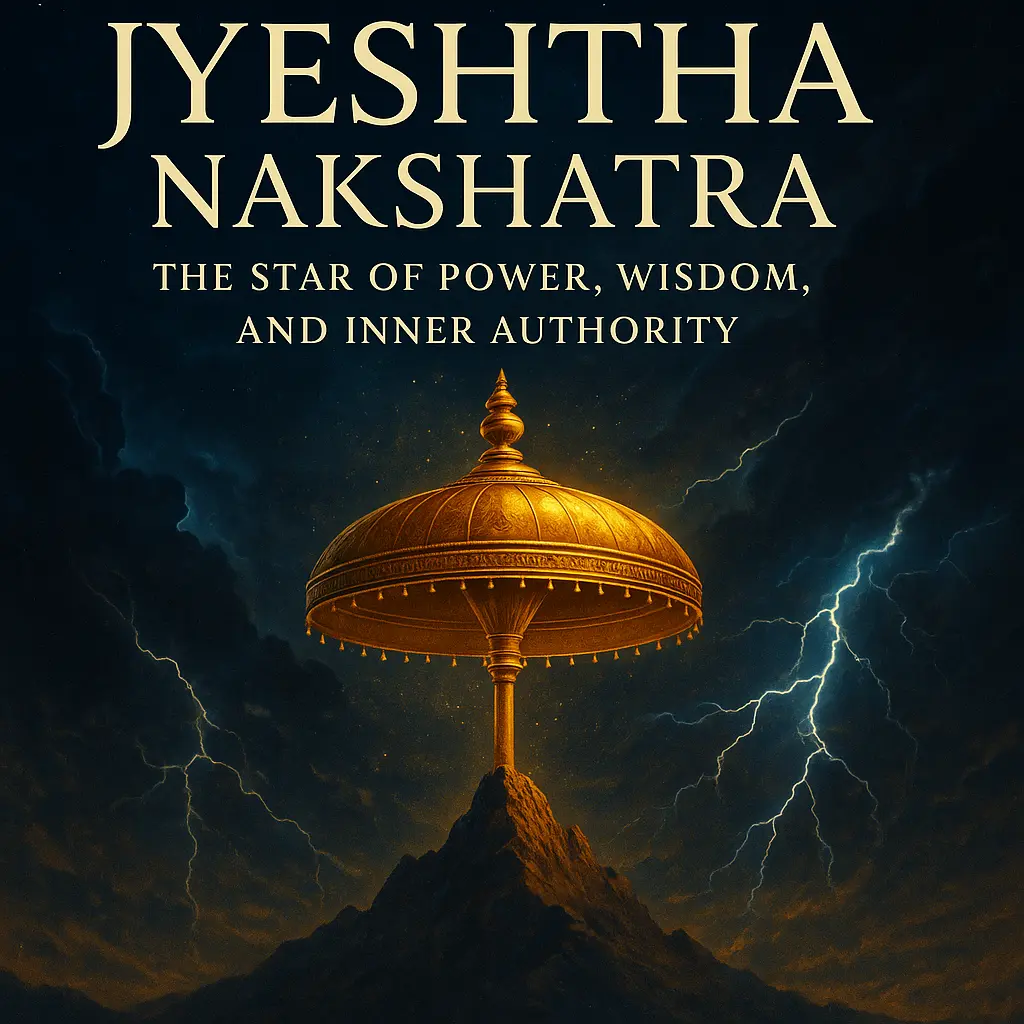 Jyeshtha Nakshatra – The Star of Power, Wisdom, and Inner Authority (Nakshatra-18)